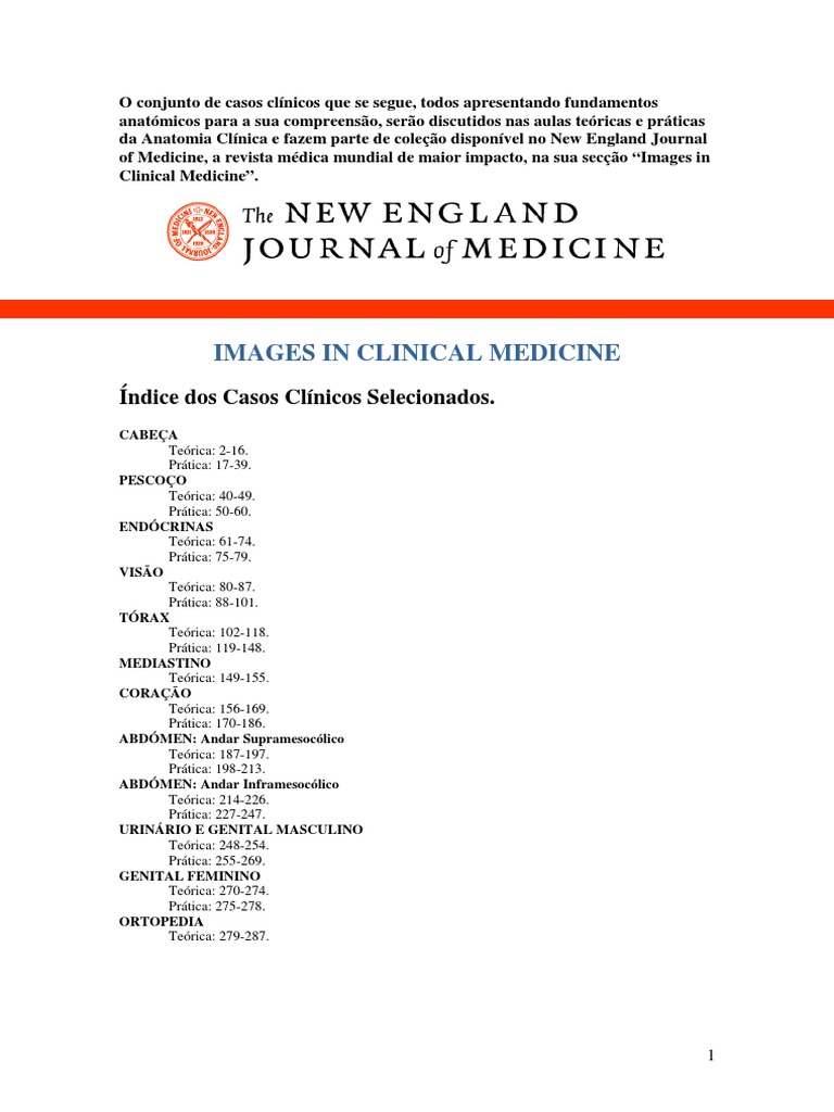 Casos Clinicos NEJM 2018 | PDF | Causes Of Death | Medicine