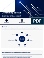 Management Consulting Toolkit Overview and Approach