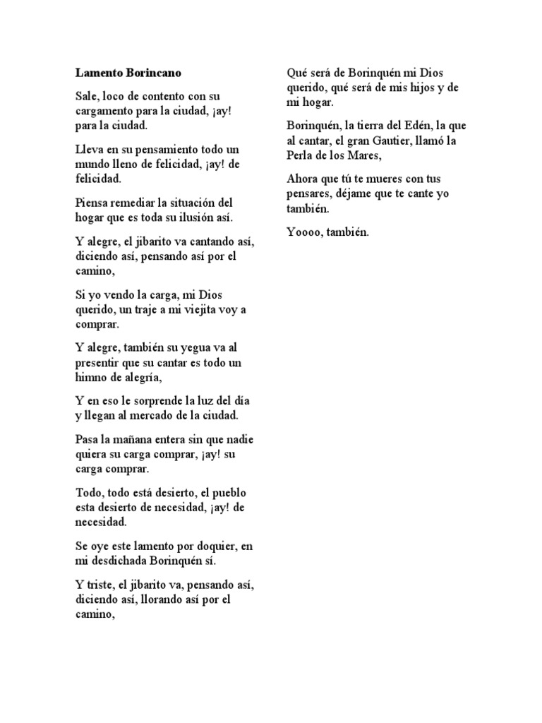Letras de Canciones Populares y Tradicionales | PDF | Amor