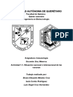 Actividad 1.1. Situación Nacional e Internacional de Las Vacunas. Luis Ángel Cruz