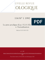 Le Pere Prodigue Luc 15 11 32 de L Exegese A L Actualisation