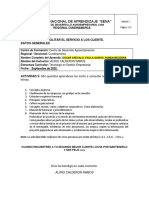 Actividad 5 Empresa Clasificación OPR