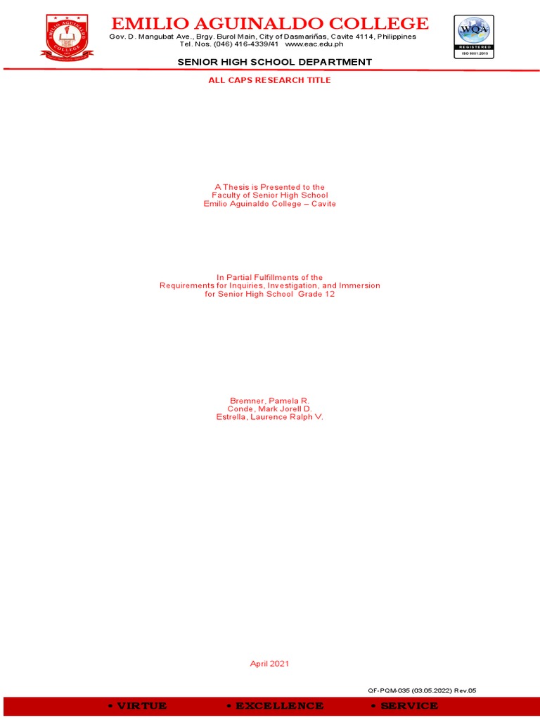 RAD Manuscript Format | PDF