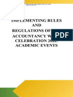 NFJPIA Accountancy Week Academic Events Rules