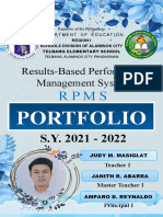 Judy - Results-Based-Performance-Management-System
