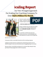 The Scaling Report (Matt)