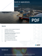 Barrierestyring I Daglig Drift. Operasjonell Implementering Organisatorisk Forankring - Glenn Gormsen Maersk - English Version