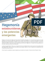 M10 - S3 - Hegemonía Estadounidense y Las Potencias Emergentes - PDF