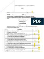 Cuestionarios de Tca Gnss