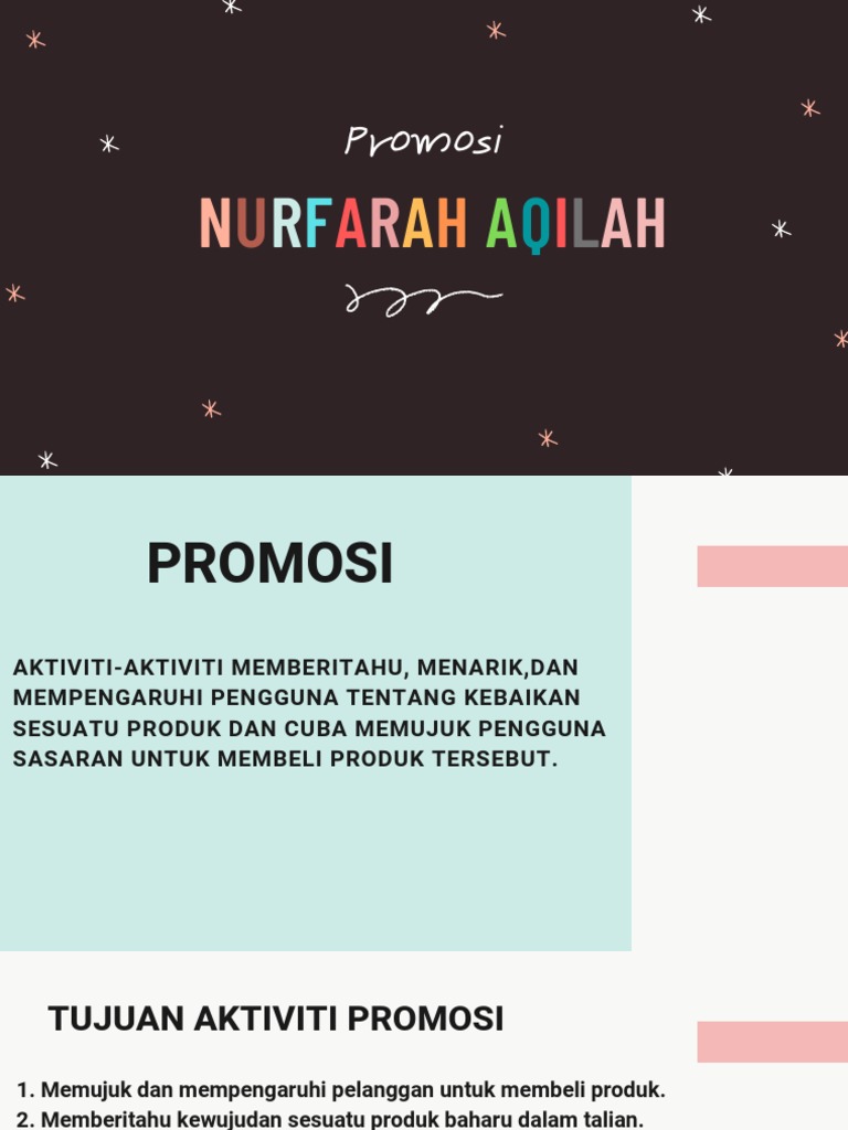 3.5.4 Promosi | PDF | Karier & Perkembangan