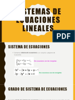 Tema Sistemas de Ecuaciones Lineales Segun Su Solucion