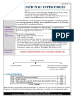 As - 2: Valuation of Inventories