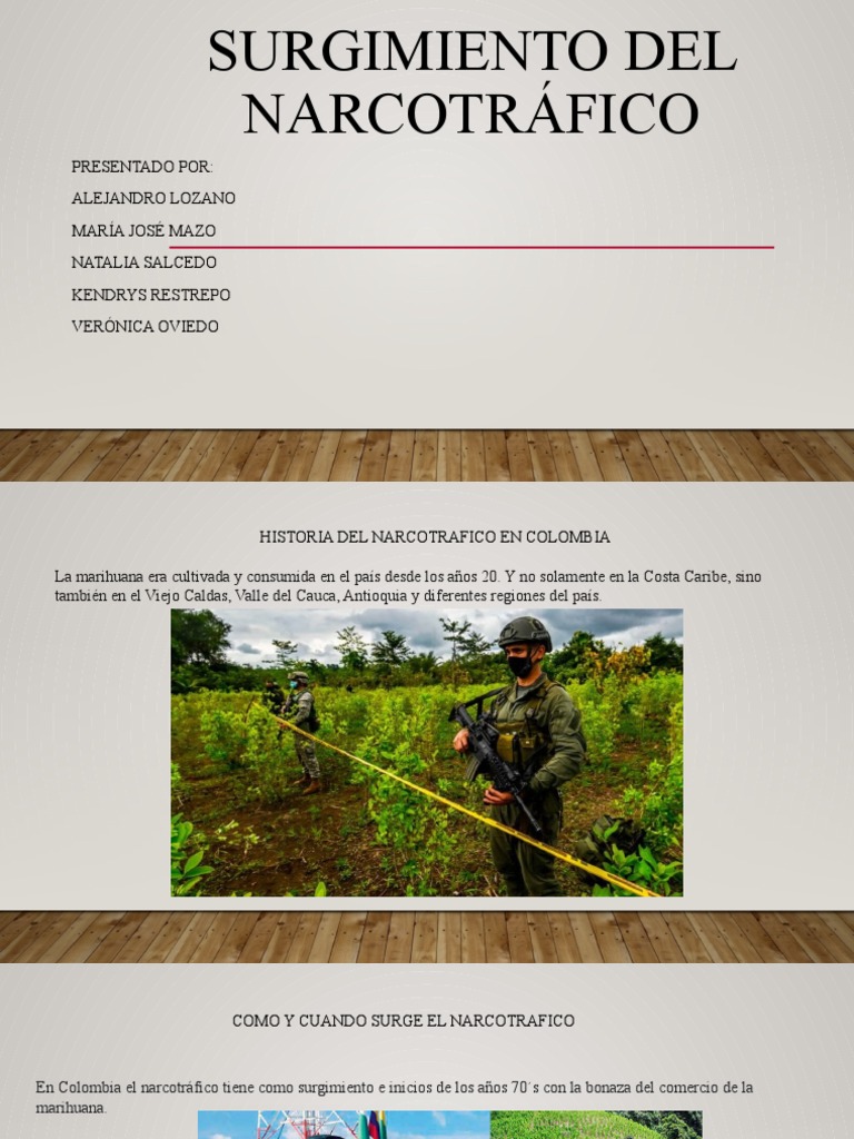 Orígenes del narcotráfico en Colombia | PDF