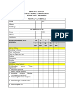 Form Penulaian Kepala Laborat