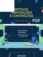 Artigos, Preposições e Contrações (2)