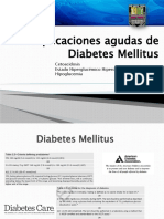 Complicaciones Agudas de La Diabetes Mellitus