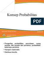 Konsep Probabilitas