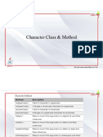 009 - Character Class & Method