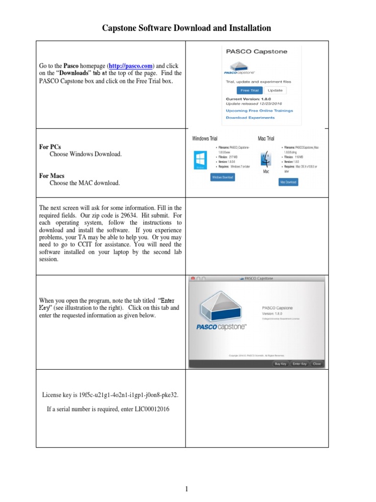 Pasco Capstone Software Guide | PDF | Titration | Chemistry