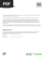 Energy Audit Report Template | PDF | Energy Conservation | Technology ...