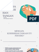 Sosialisasi Kebersihan Tangan