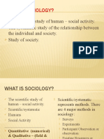Witt 1 What Is Sociology