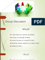 Group Discussion