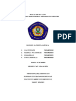 Sanitasi Industri Dan K3 - Pengawasan Makanan Dan Minuman Di Industri Kelompok 6