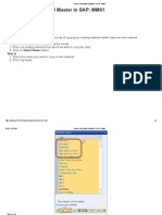 5 How To Copy Material Master in SAP - MM01
