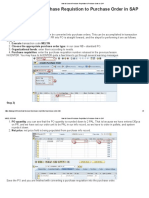 12 How To Convert Purchase Requistion To Purchase Order in SAP