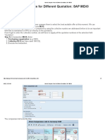 15 How To Compare Price For Different Quotation - SAP ME49