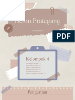 Kelompok 4 Beton Prategang