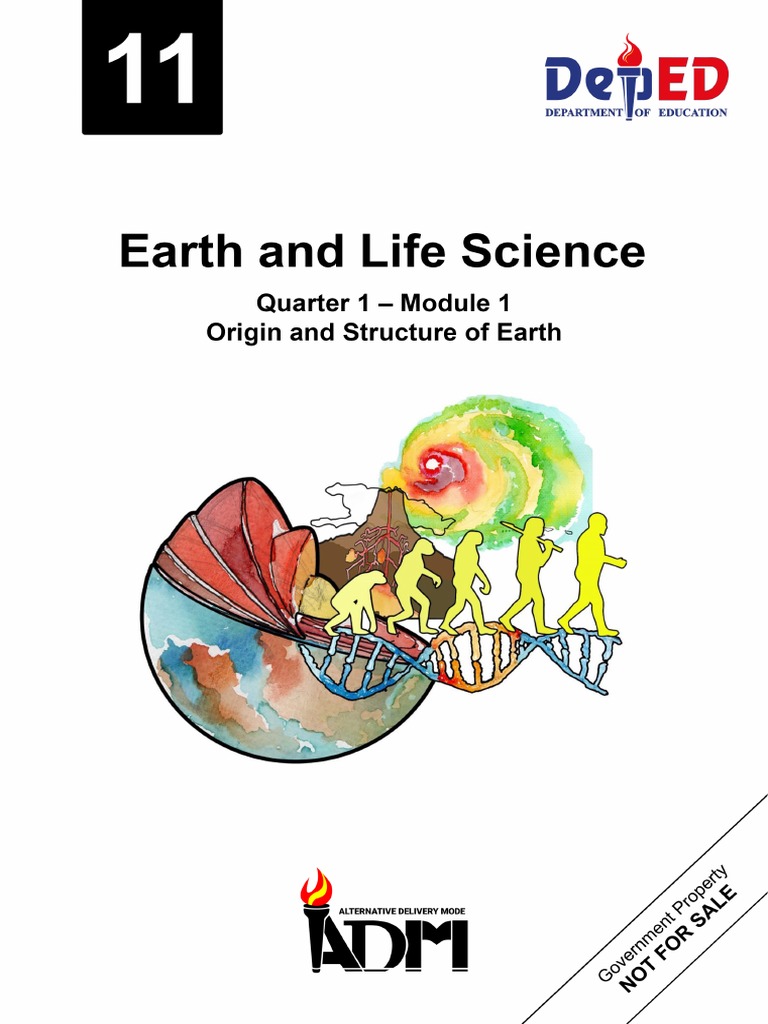 Signed Off - Earth and Life Science11 - q1 - m1 - Origin and Structure ...