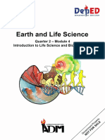 Signed Off - Earth and Life Science11 - q2 - m4 - Introduction To Life Science and Bioenergetics - v3