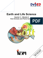 Signed Off - Earth and Life Science11 - q2 - m6 - How Animals and Plants Survive - v3