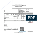 Santosh Enterprises Tax Invoice Summary