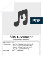 Music Web Player SRS Document