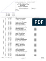 Don Mariano Marcos Memorial State University Mid-La Union Campus Student List