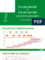 Semana 01 - D.S. 024 - 2016 em y D.S. 023 - 2017 em