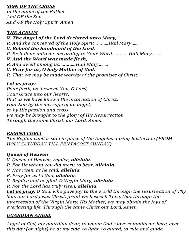 PRAYERS | Download Free PDF | Theology | Religious Belief And Doctrine