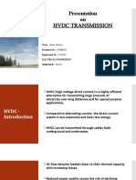 HVDC Transmission: An Efficient Alternative for Long Distance Power Transmission