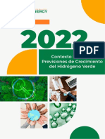 Contexto Laboral y Previsiones de Crecimiento Del Hidrogeno Verde 2022