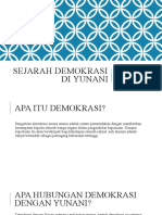 Sejarah Demokrasi Di Yunani