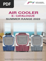 Air Cooler E-Catalogue SUMMER 2022