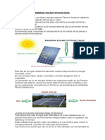 Energia Solar Fotovoltaica