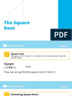 2 The Square Root