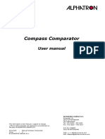 Manual Alphaminicourse Compass Comparator