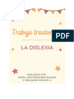 Trabajo Dislexia Realizado Por - Maria Jose Fernandez Blanco