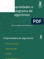 Propriedades e Fluxograma de Algoritmos