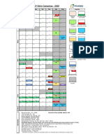 Calendário 3a Série Campinas 2020